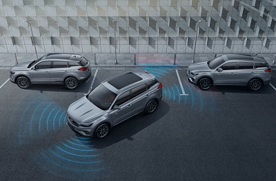 Для легкой парковки в BELGEE X70 предусмотрена